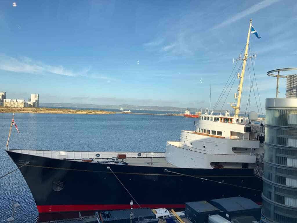 Visiting Edinburgh's best on the Royal Yacht Britannia