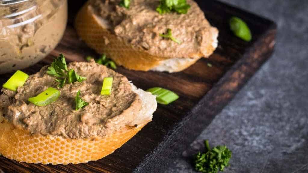 Pate from beef liver