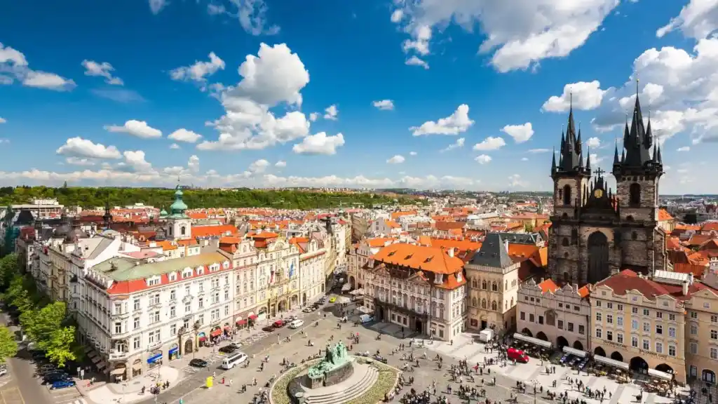 Old Town Square in Prague