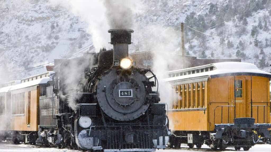 Polar Express Train in Durango, Colorado
