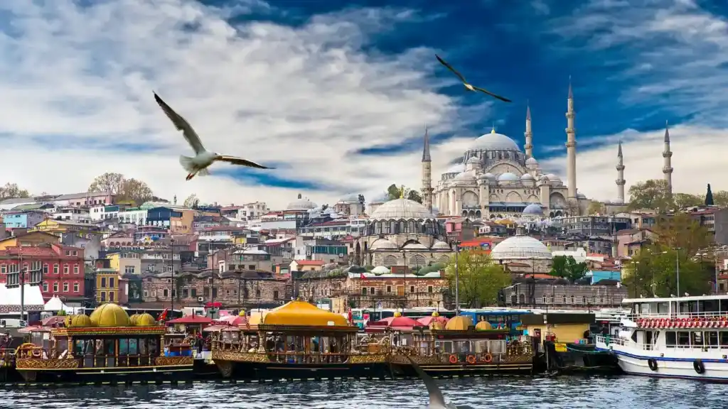 Istanbul the capital of Turkey, eastern tourist city.