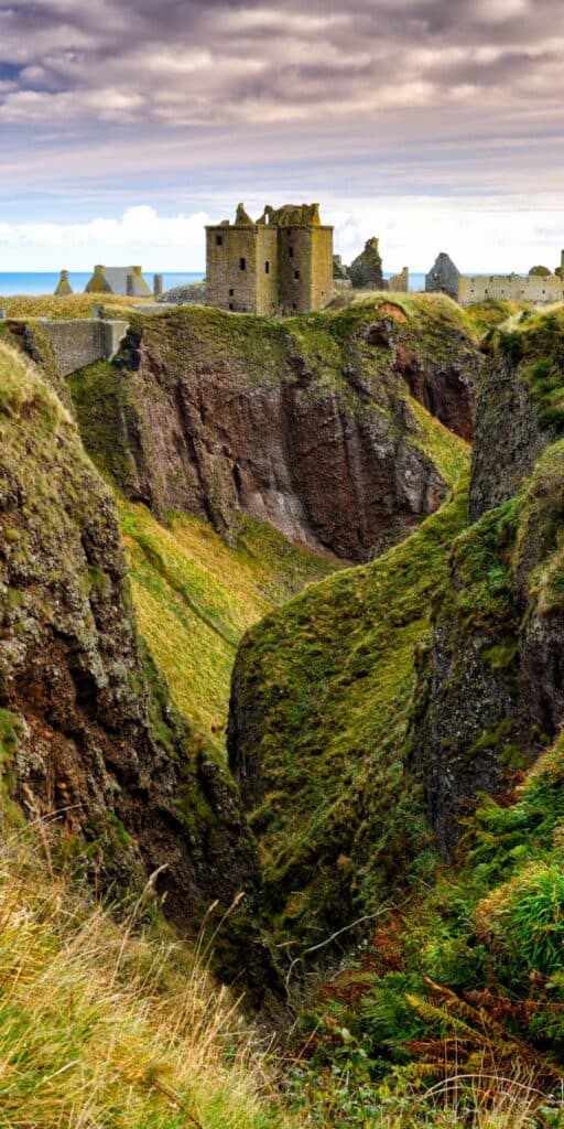 Dunnottar Castle in Scotland