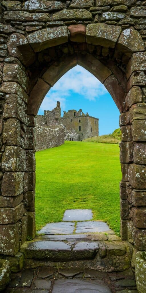 Dunnottar Castle in Scotland