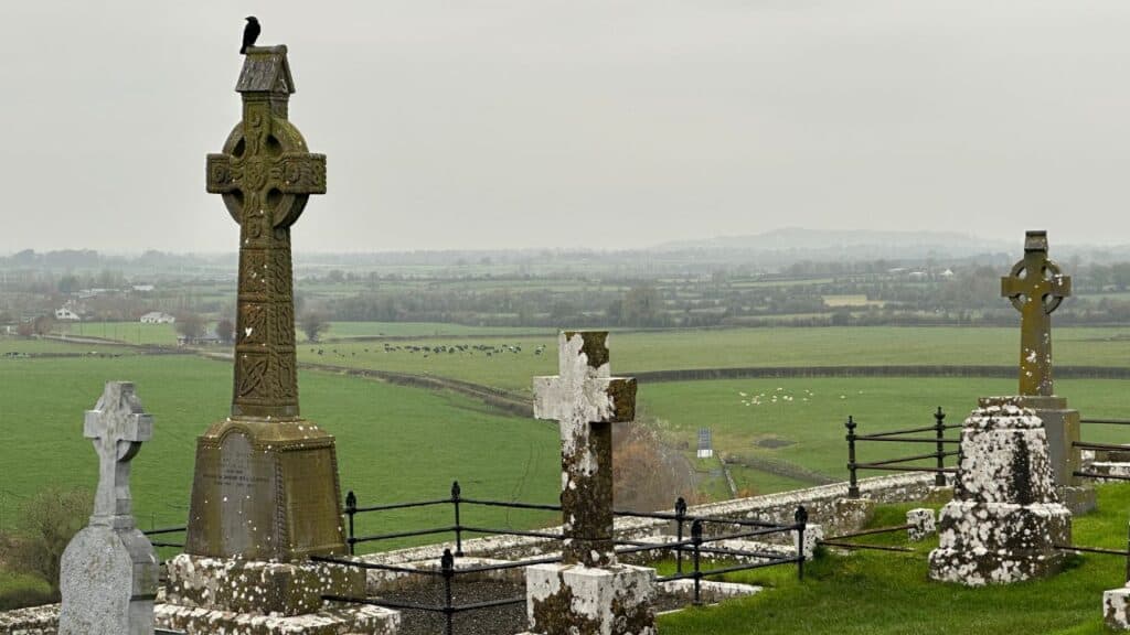 Rock of Cashel graveyard Ireland