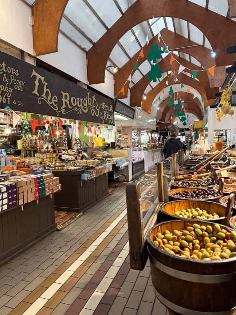 The English Market in Cork, Ireland