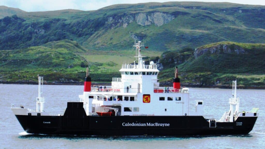 Ferry at Oban, Scotland