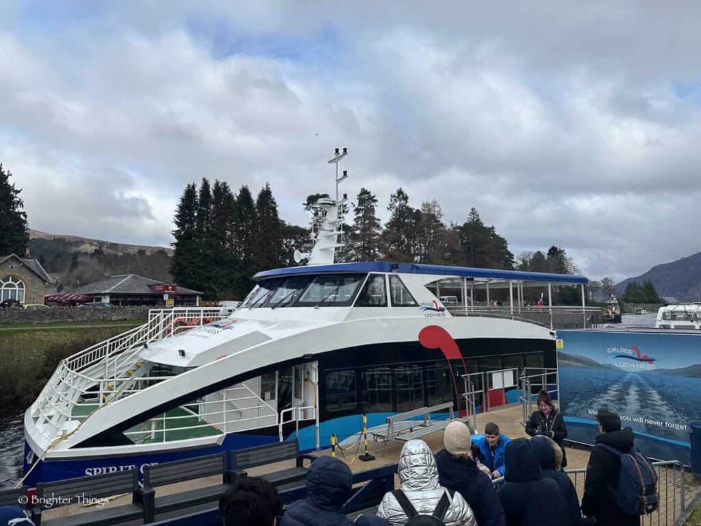 Loch Ness Cruise Ship
