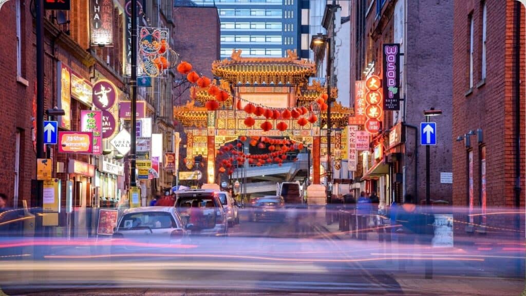 China Town Manchester, England