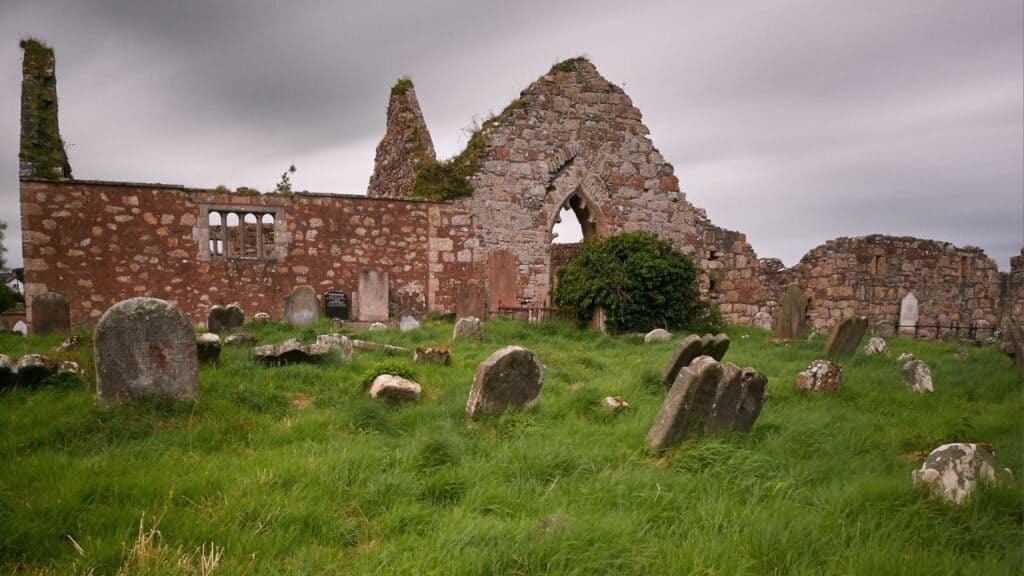 Bonamargy Friary in Antrim, Northern Ireland