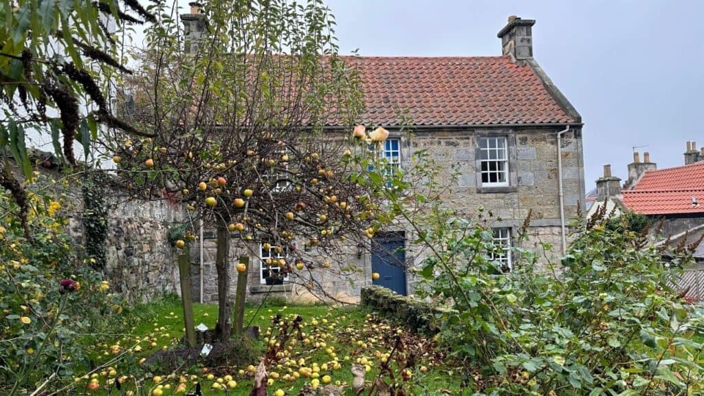 Laoghaire’s home, Balriggan Cottage (Culross, Fife)
