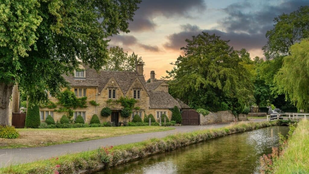 Lower Slaughter, Cotswolds, England