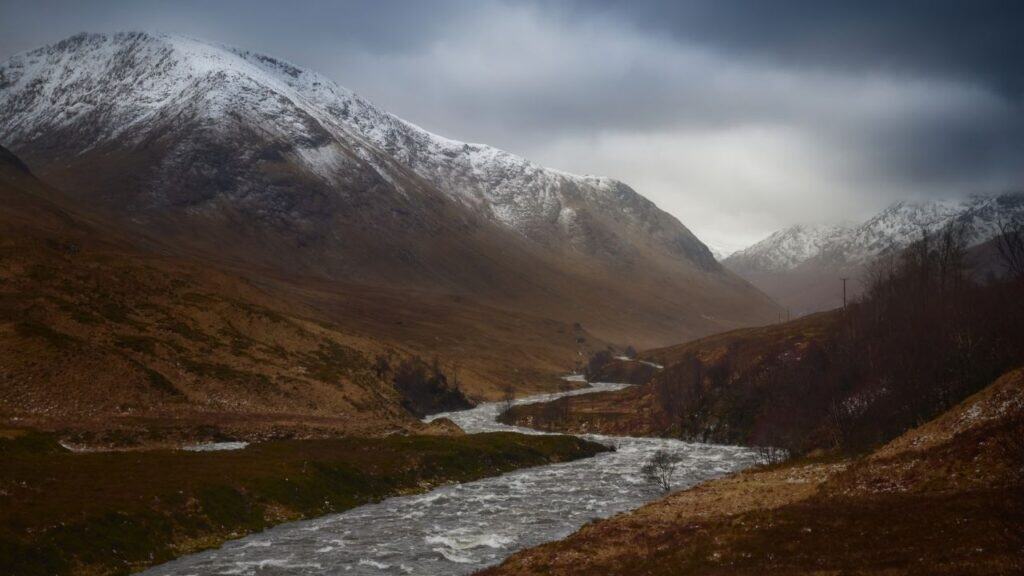 River Etive in Glencoe, Scotland