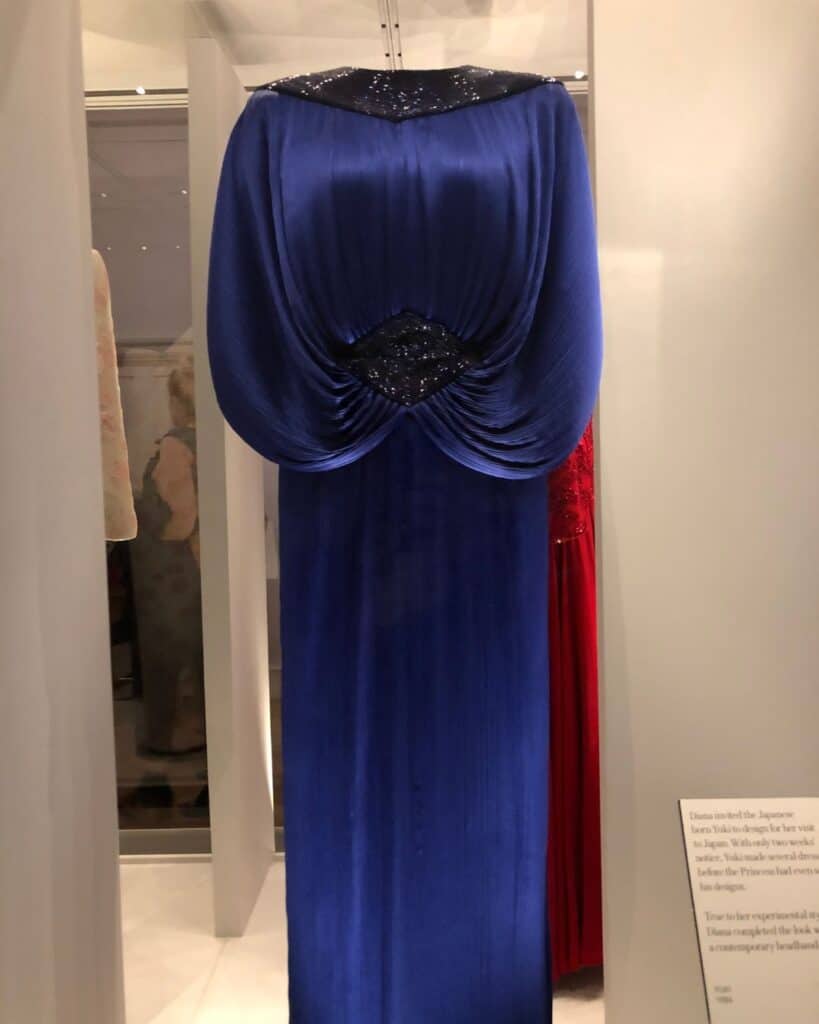 Princess Diana Blue Gown