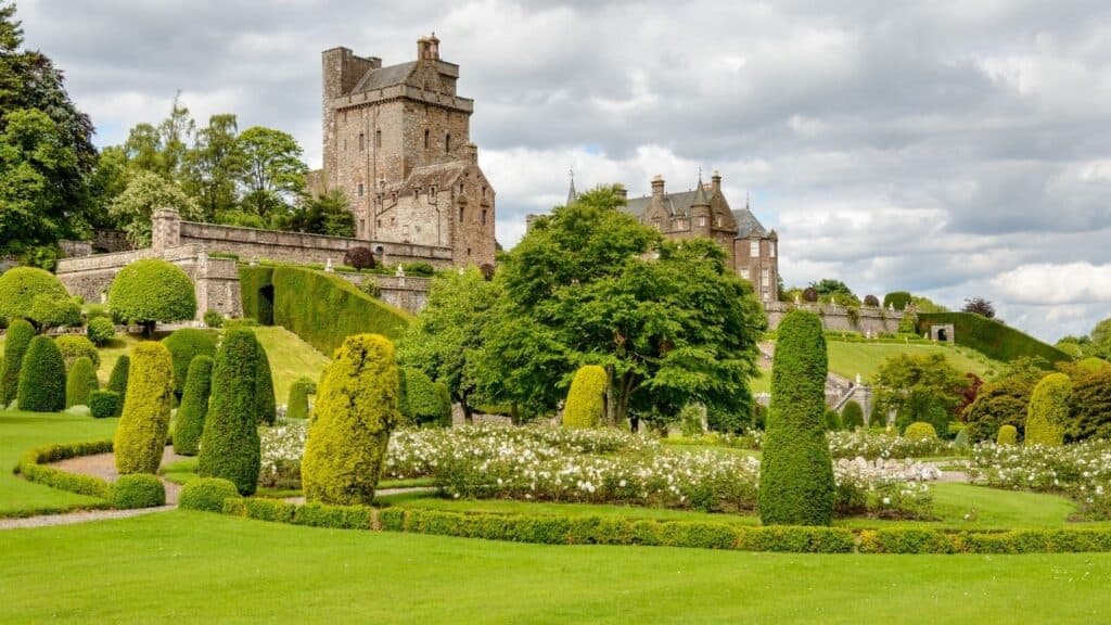 Drummond Castle and Gardens, Scotland