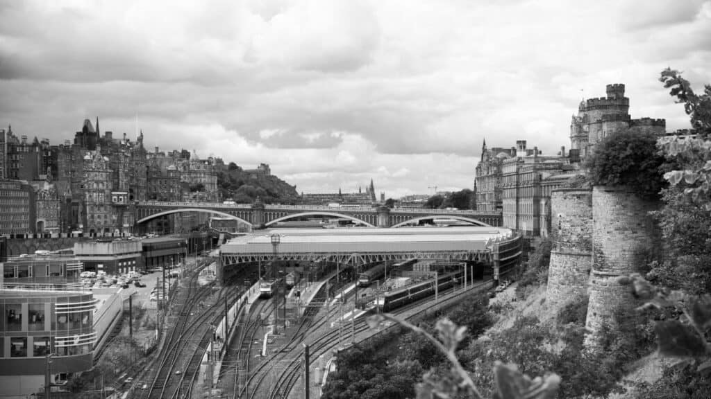 Waverley Station, Edinburgh, Scotland