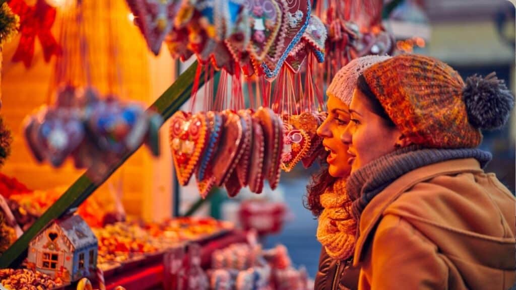 Enjoying Christmas Market