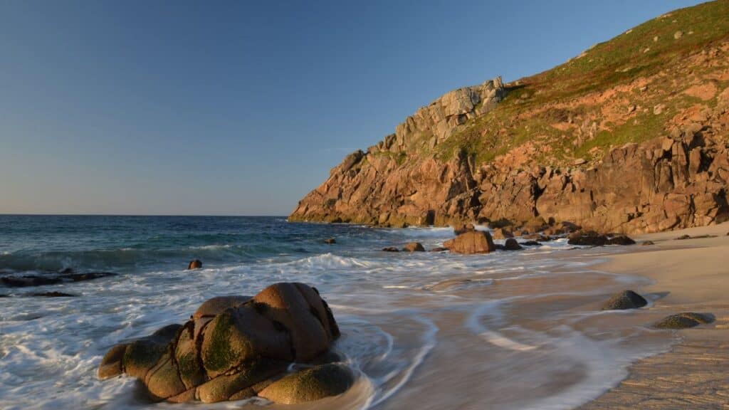 Portheras Cove Cornwall, England