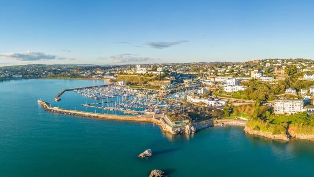 Torquay in Devon, England